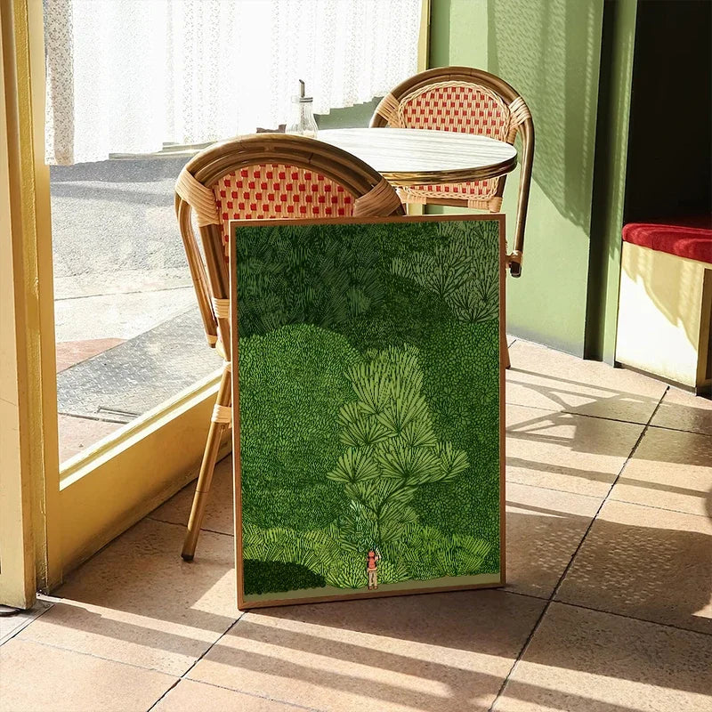 Green Forest Poster