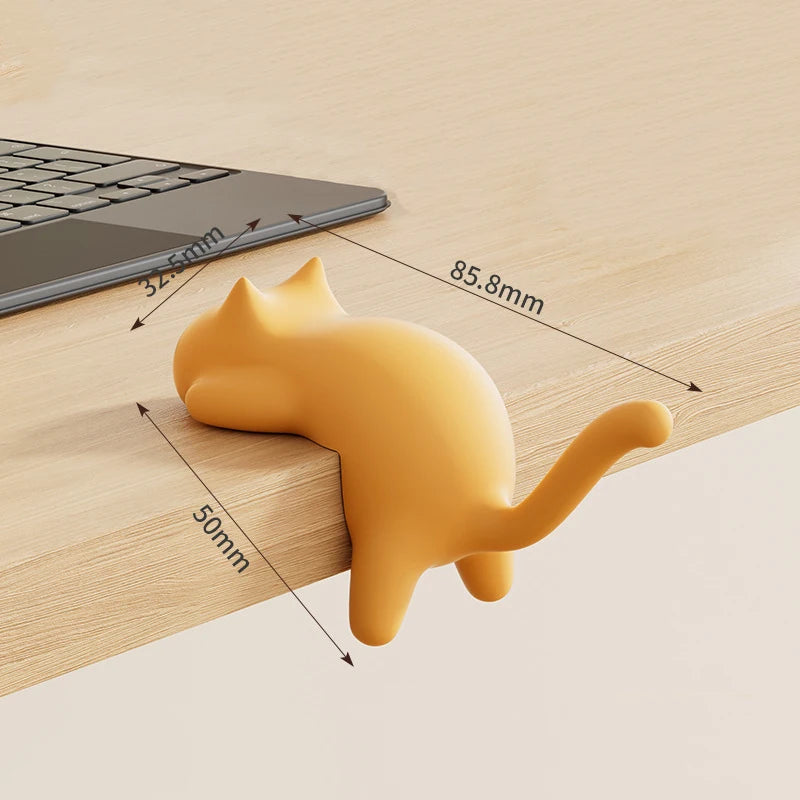 Cute Cat Shaped Hooks Key Organizer