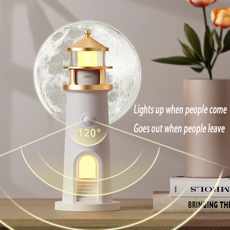 Lighthouse Night Light With Bluetooth