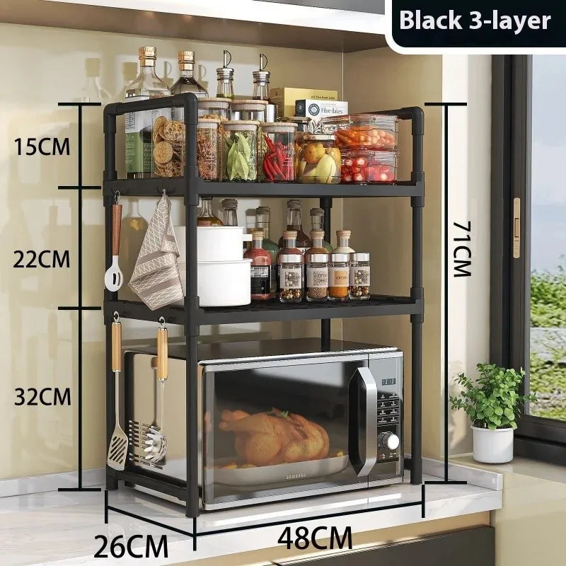 2/3 Layers Kitchen Storage Shelf