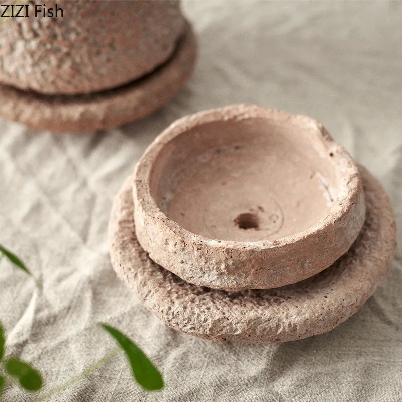 Rough Pottery Flower Vase