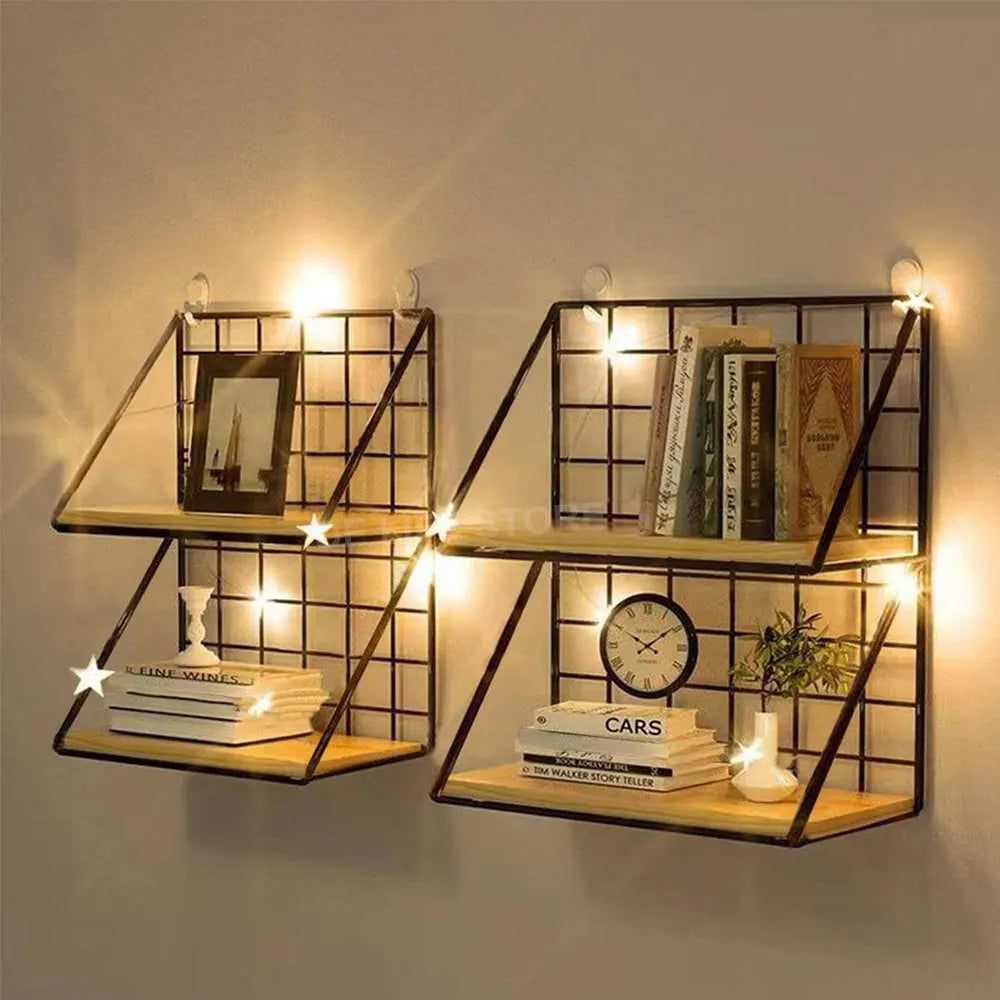 Wooden Wall Mounted Spice Rack
