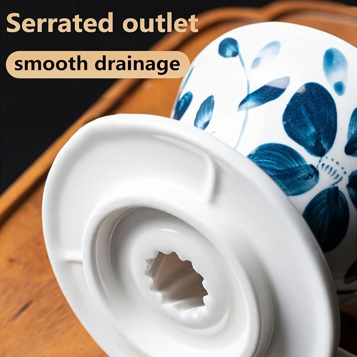 Ceramic Pour Over Coffee Maker With Filter Papers Set