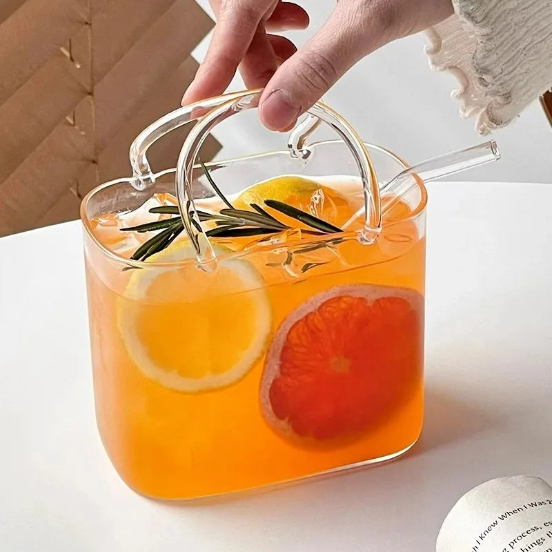 Handbag Cocktail Glass