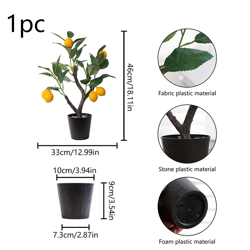 Artificial Olive Money Tree Plant