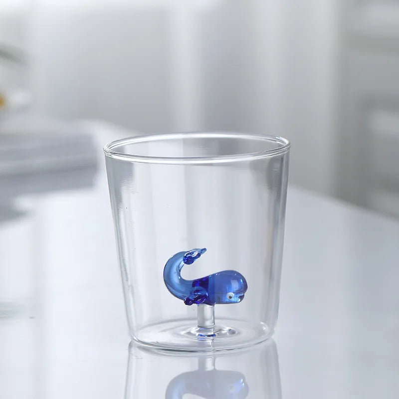 Artisanal Designer Ink Glass