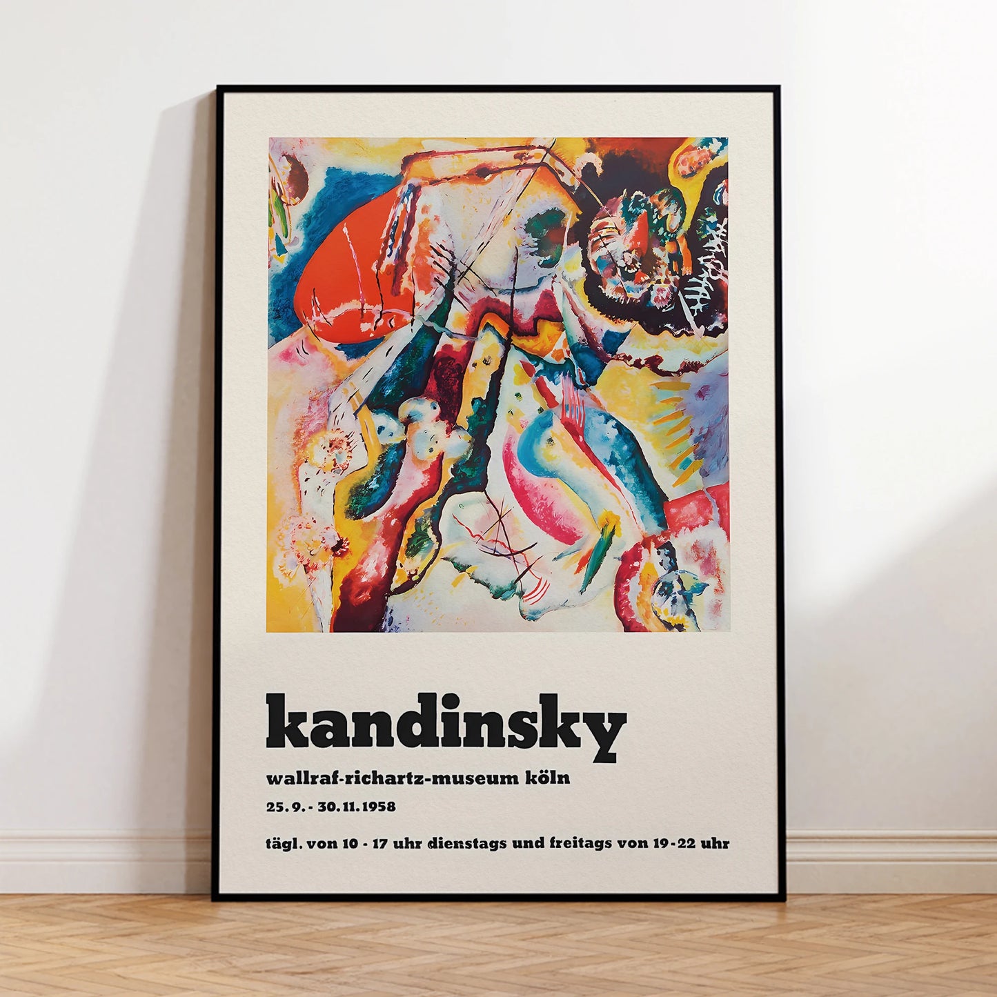 Modern Kandinsky Abstract Wall Art