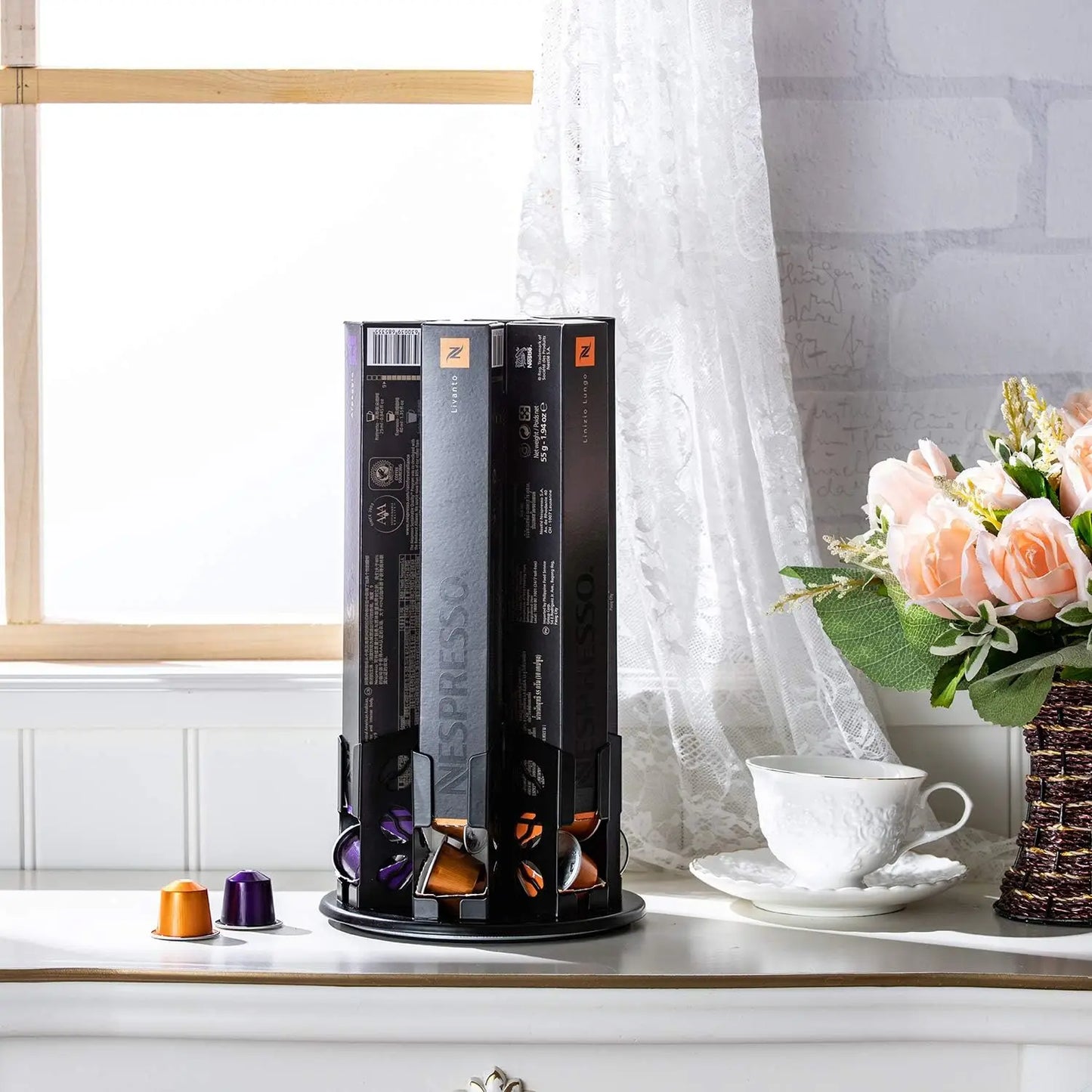 Metal Nespresso Pod Holder Dispenser Stand