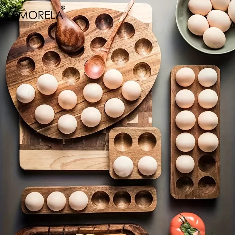 Wooden Egg Storage Box