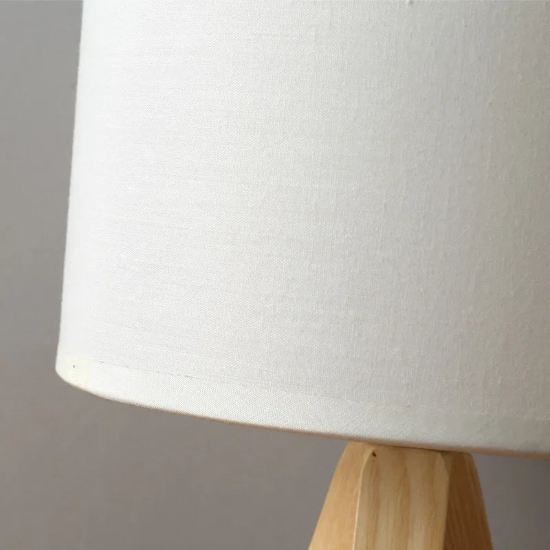 Wooden Table Lamp Light