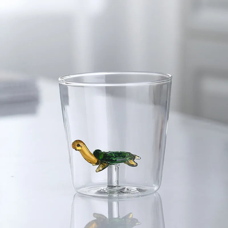 Artisanal Designer Ink Glass
