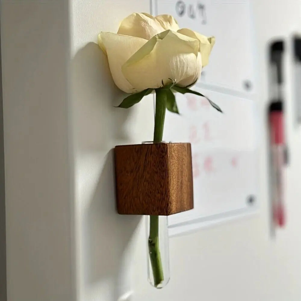 Wooden Test Tube Vase Sticker