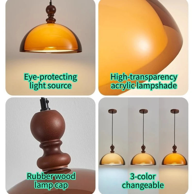 Nordic Acrylic Pendant Lamp Adjustable