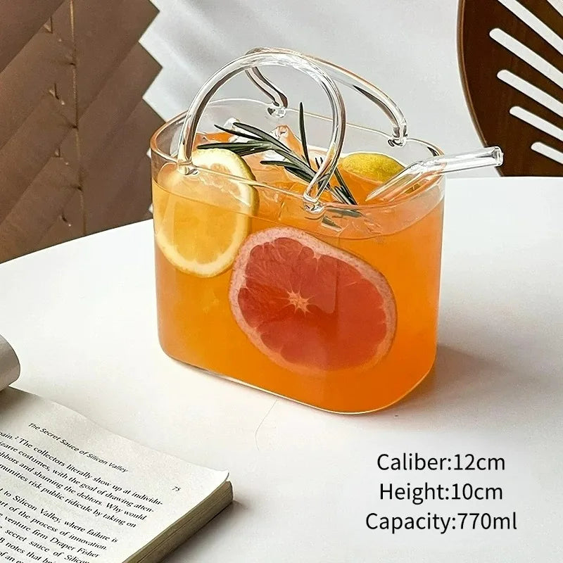 Handbag Cocktail Glass