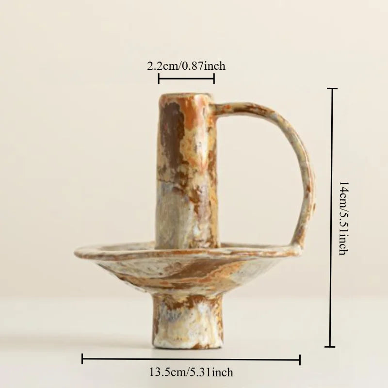 Handcrafted Ceramic Candle Holder