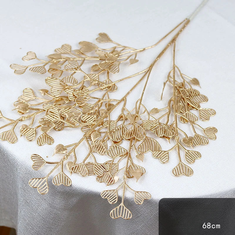 Gold Eucalyptus Ginkgo Leaf
