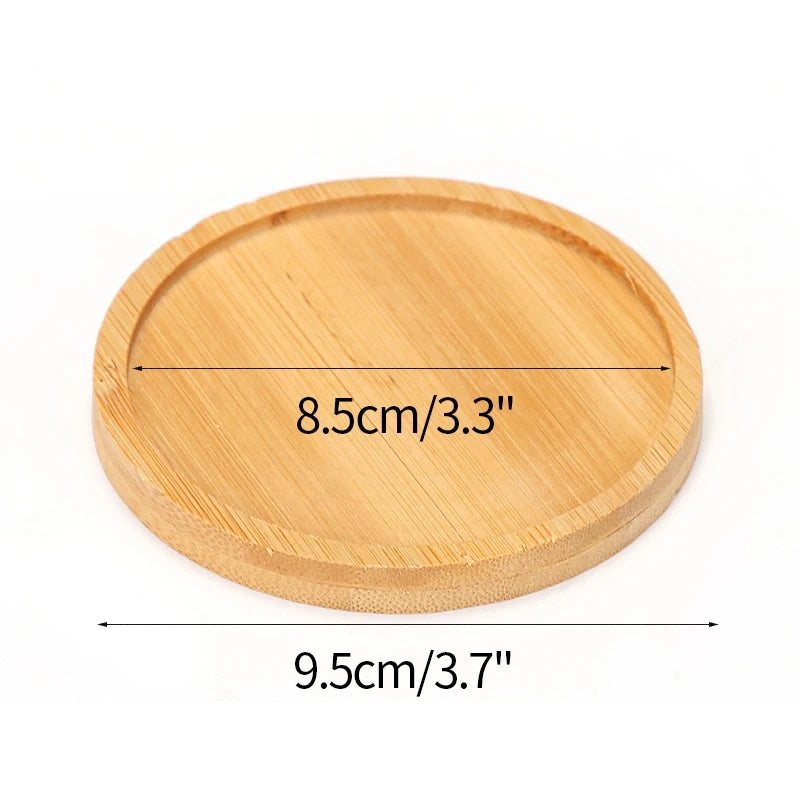 Eco Friendly Mini Bamboo Tray For Cups And Coasters