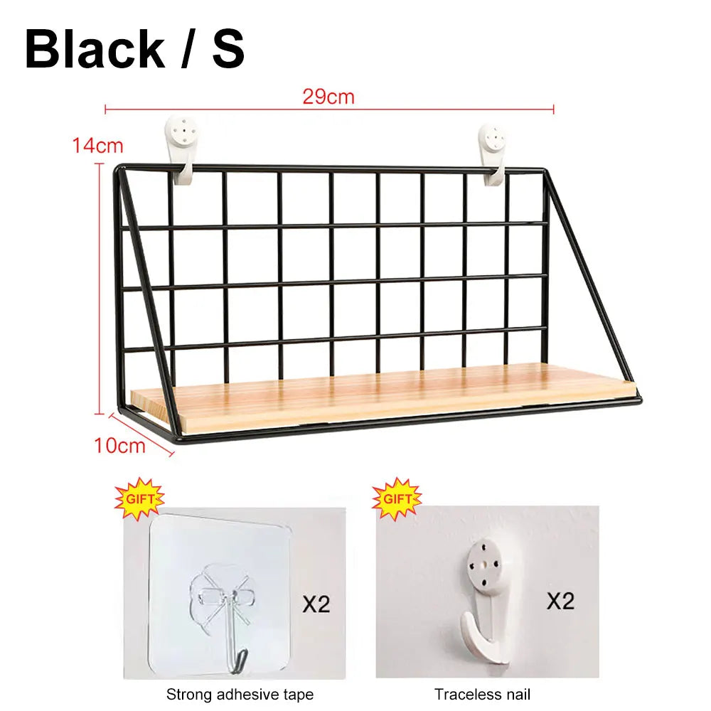 Wooden Wall Mounted Spice Rack