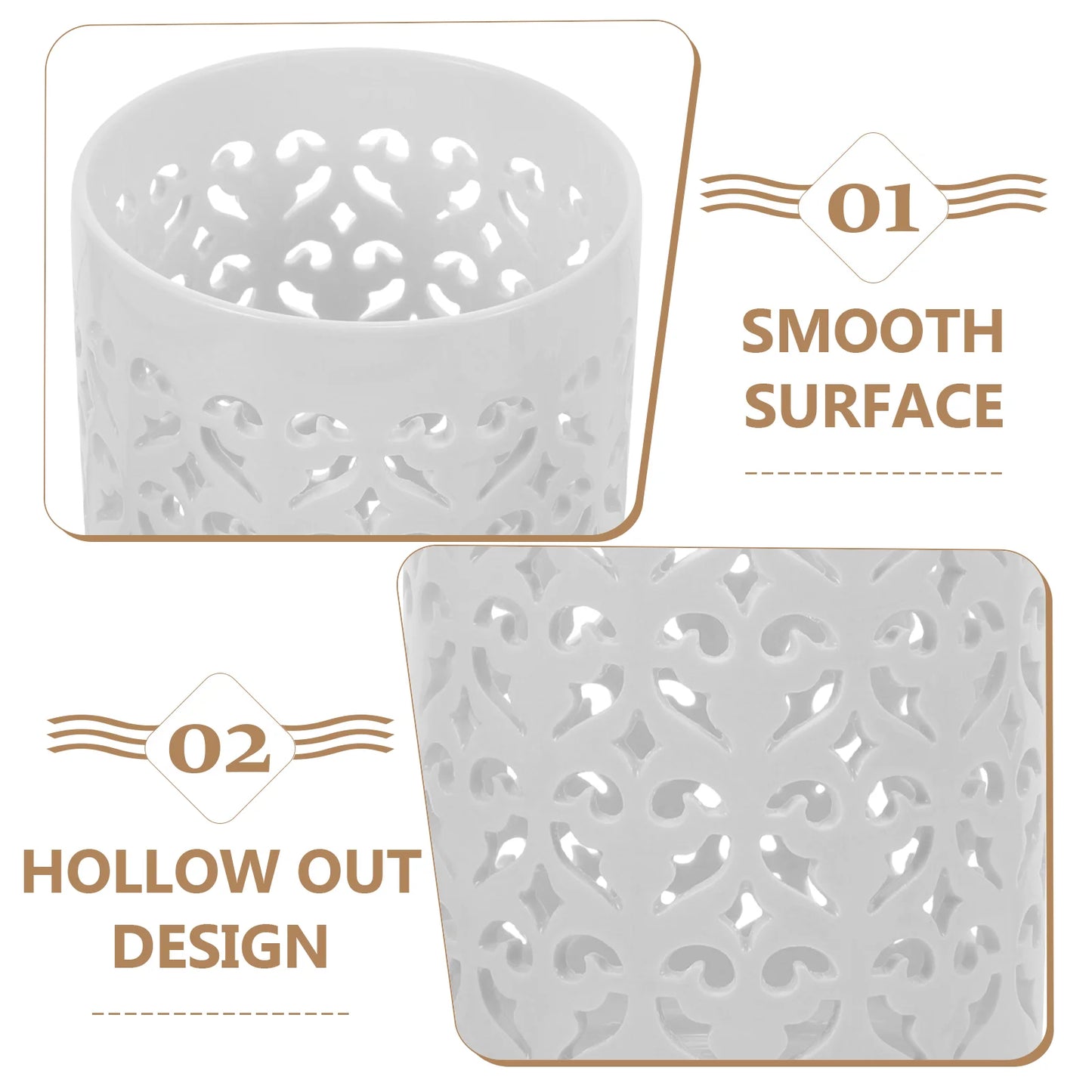 Orchid Pot Planter Ceramic Flower Pot