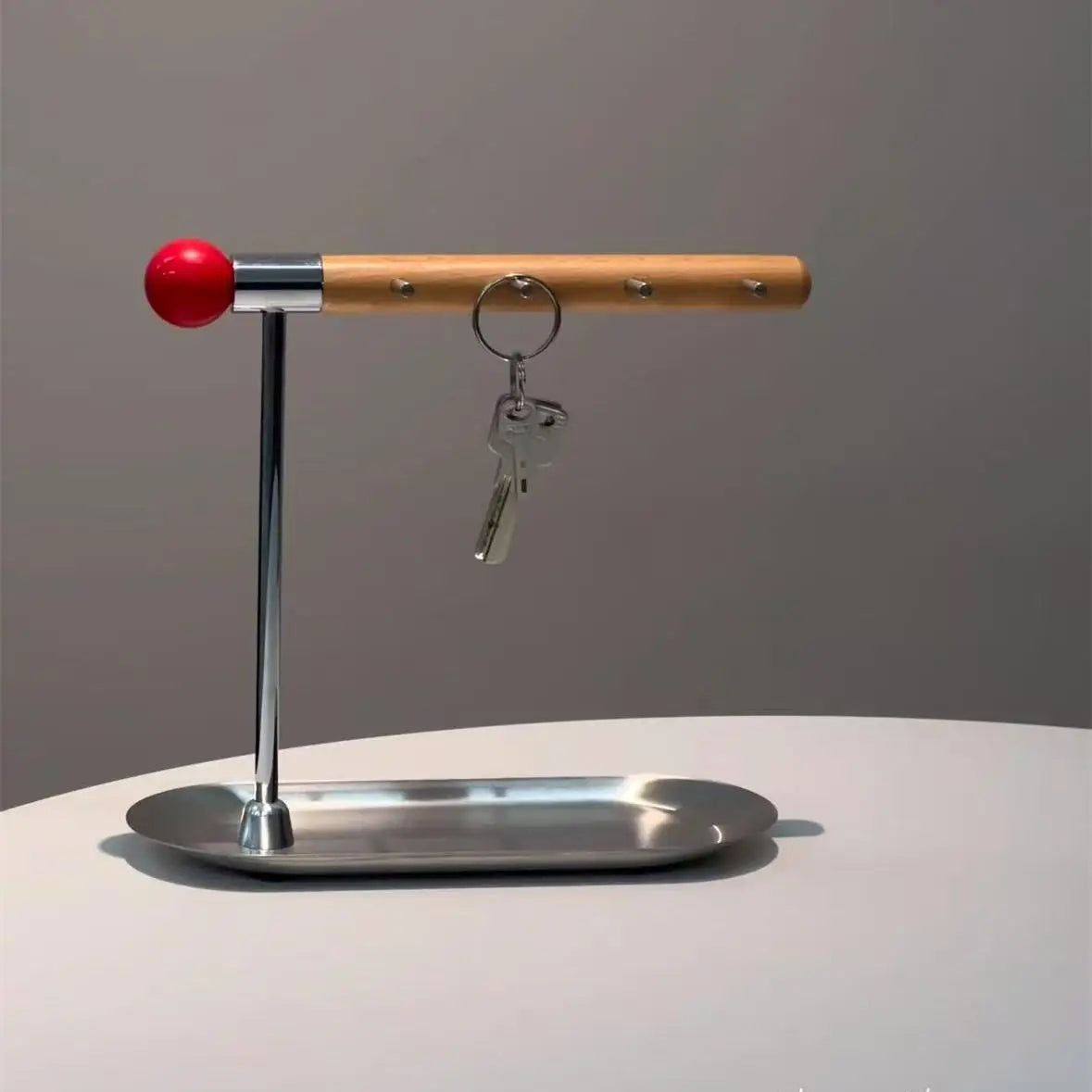 Wooden Key Organizer Entryway Storage