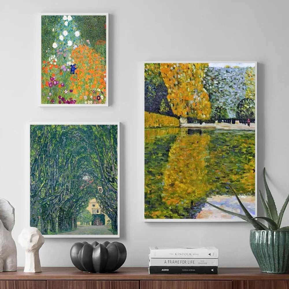Klimt Symbolism Waterproof Sticker Poster