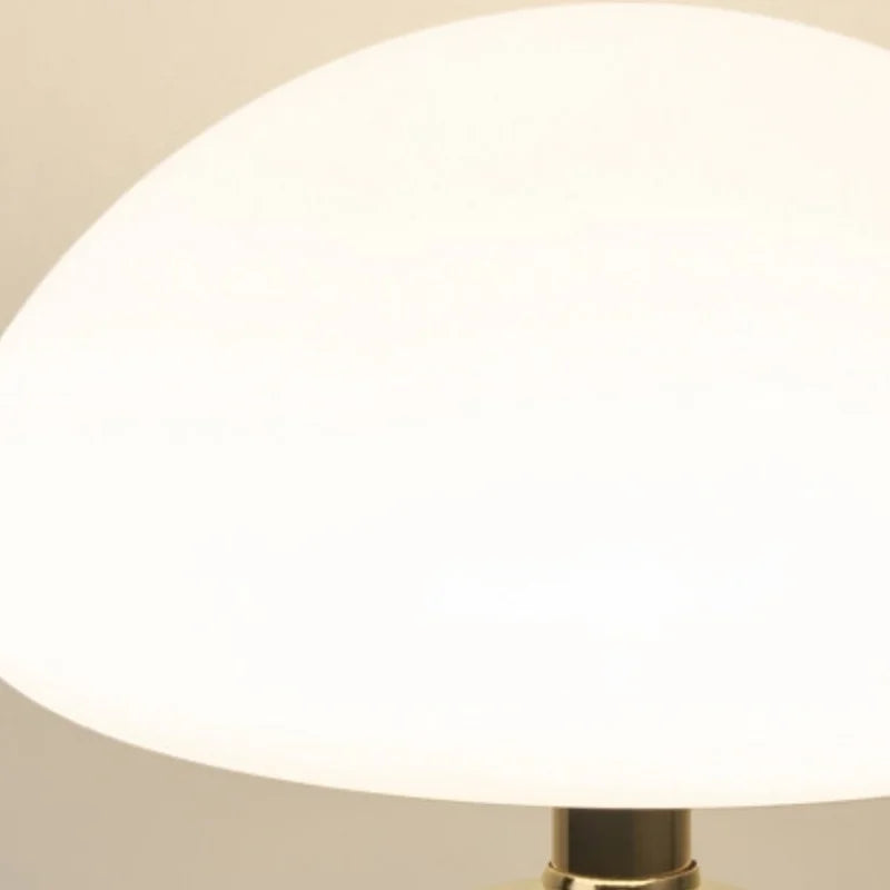 Mushroom Table Lamp Ceramic LED Eye Protection Bedroom