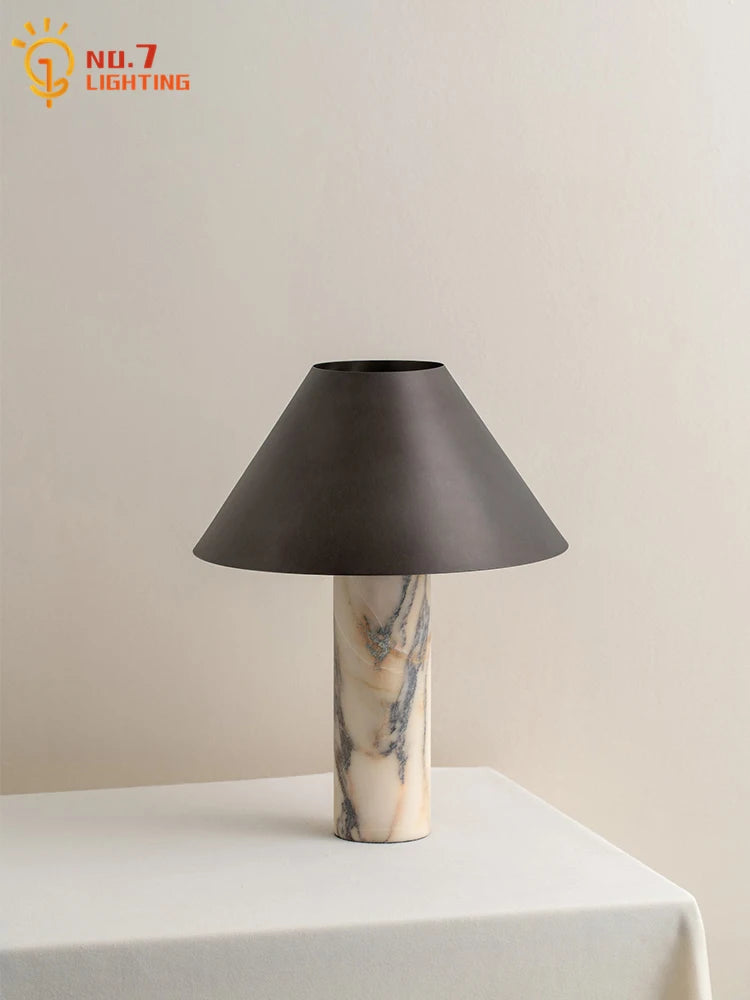 Italian Marble Table Lamp
