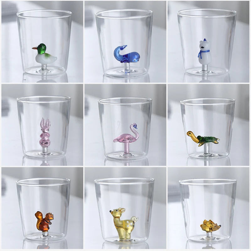 Artisanal Designer Ink Glass