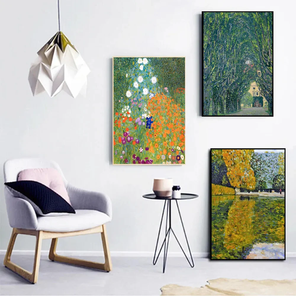 Klimt Symbolism Waterproof Sticker Poster