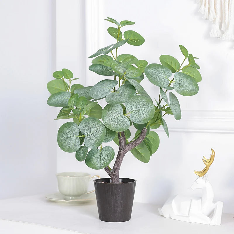 Artificial Olive Money Tree Plant