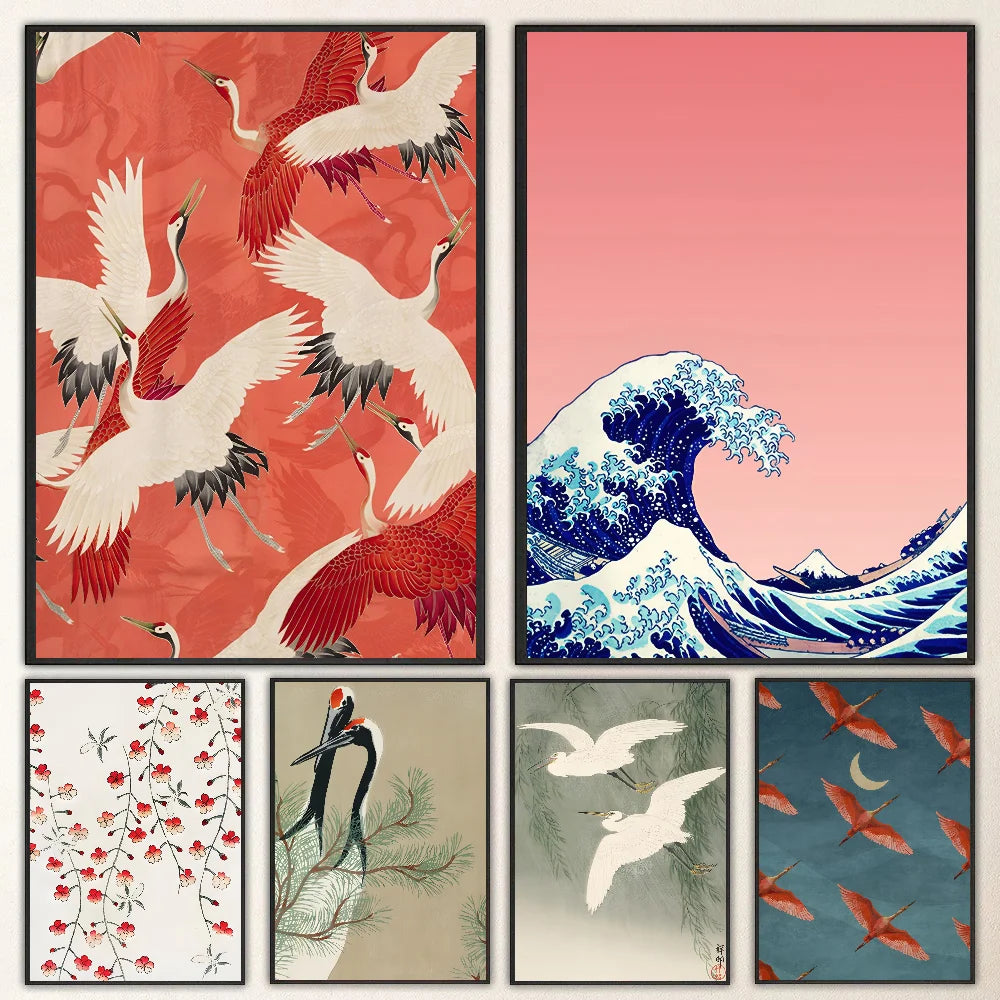 Japanese Hokusai Poster