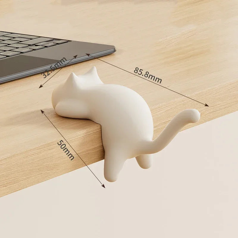Cute Cat Shaped Hooks Key Organizer