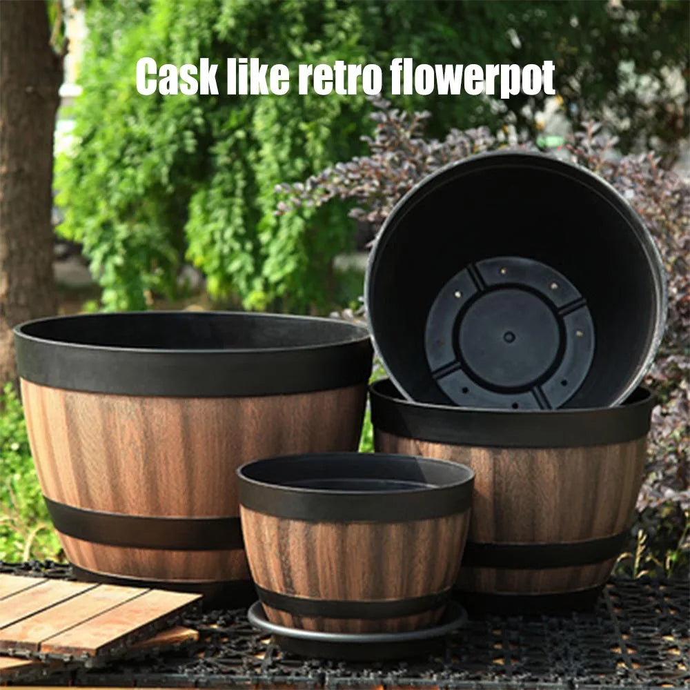 Large Capacity Retro Flower Pot