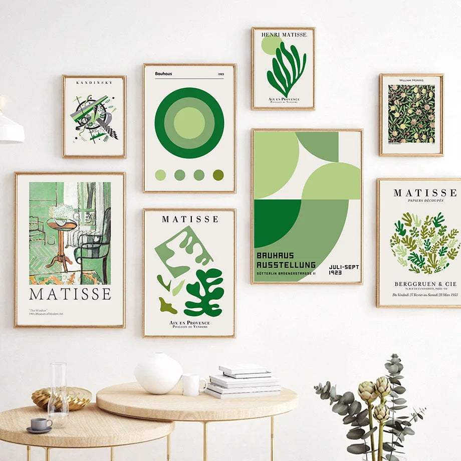 Decorative Bauhaus Wall Painting