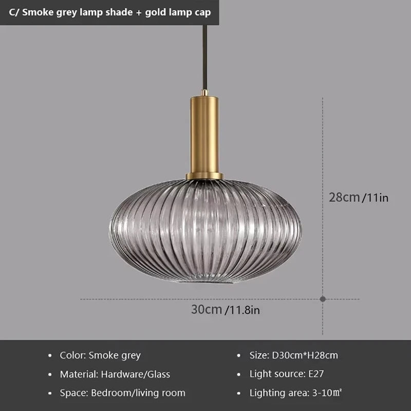 Glass LED Pendant Light