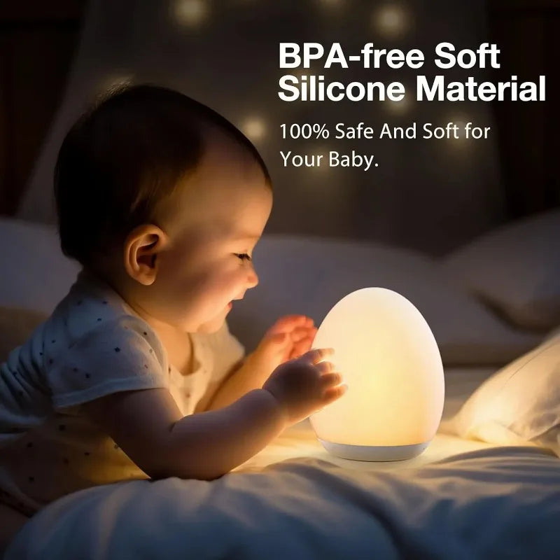 RGB Night Light With Remote USB Rechargeable