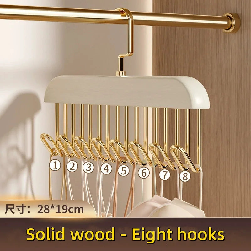 Wooden Space Saving Hooks