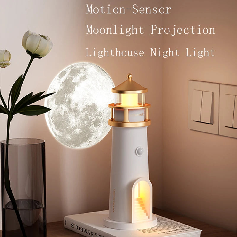 Lighthouse Night Light With Bluetooth