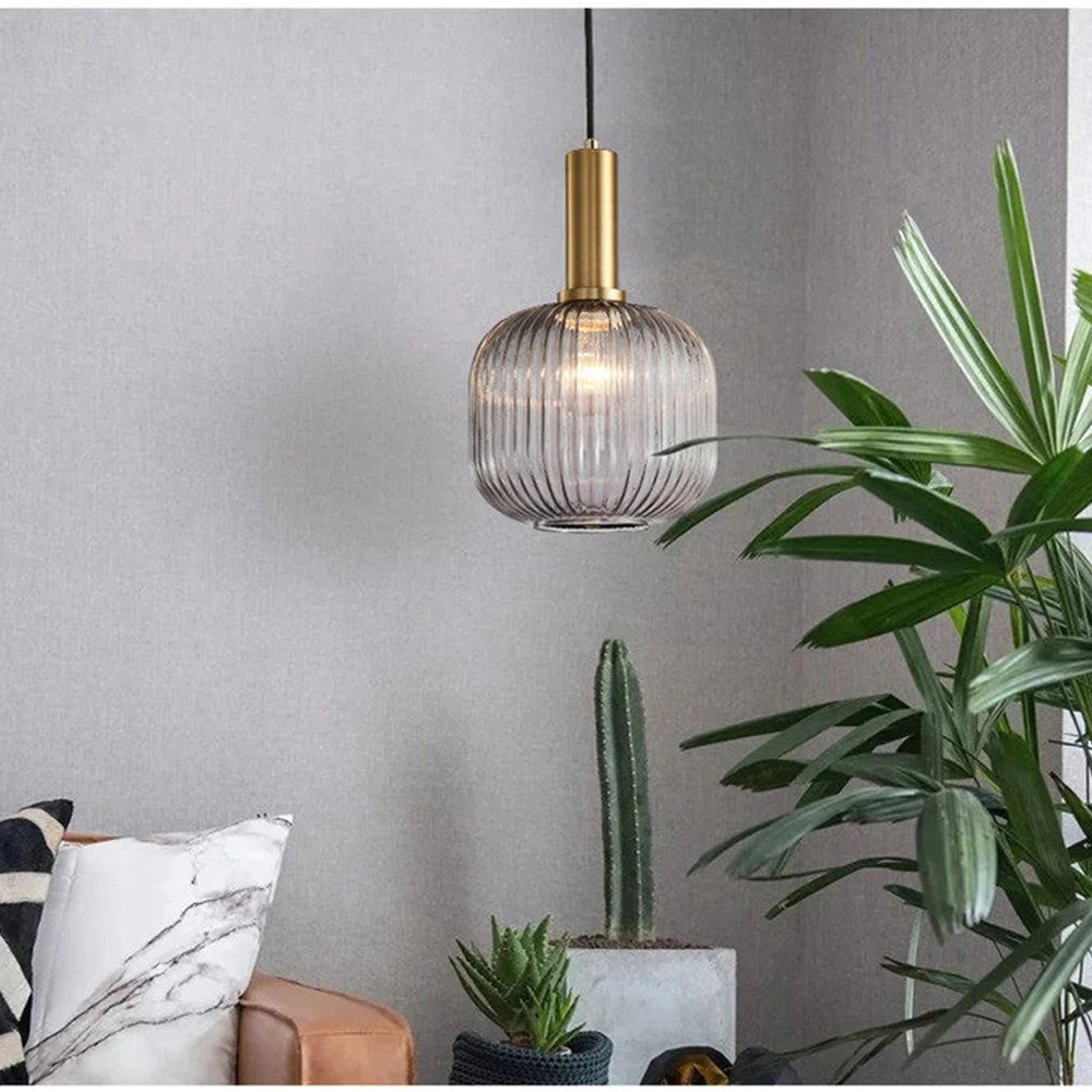 Glass LED Pendant Light