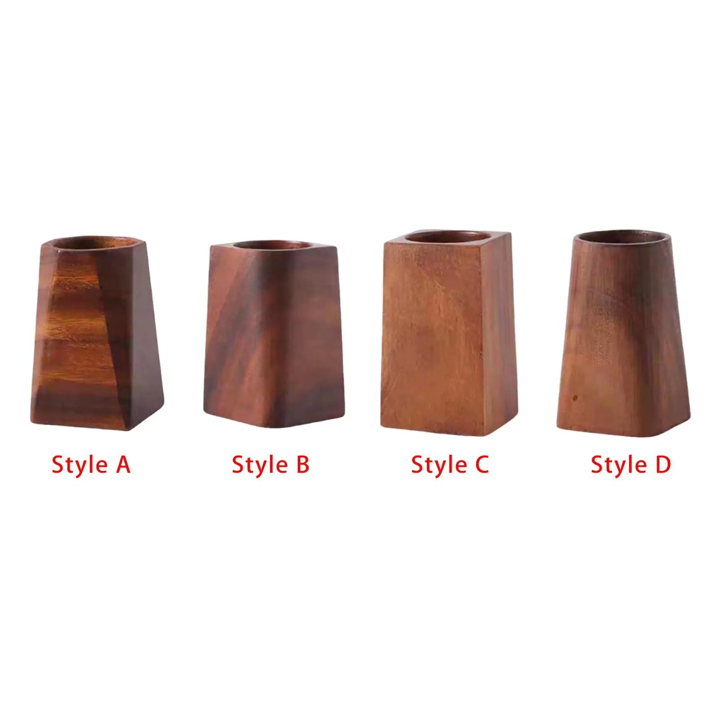 Wooden Pen Holder and Stand