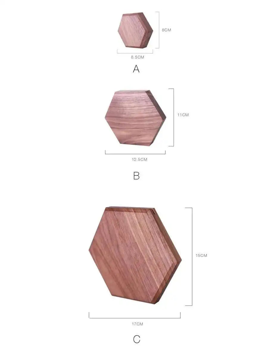 Black Walnut Wood Jewelry Rack