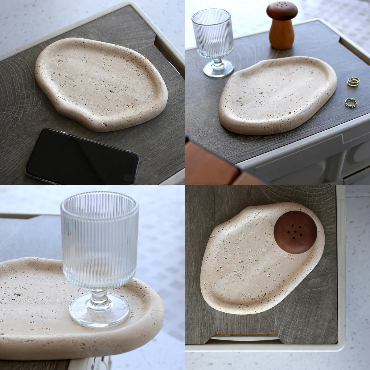 Marble Tray Jewelry Organizer
