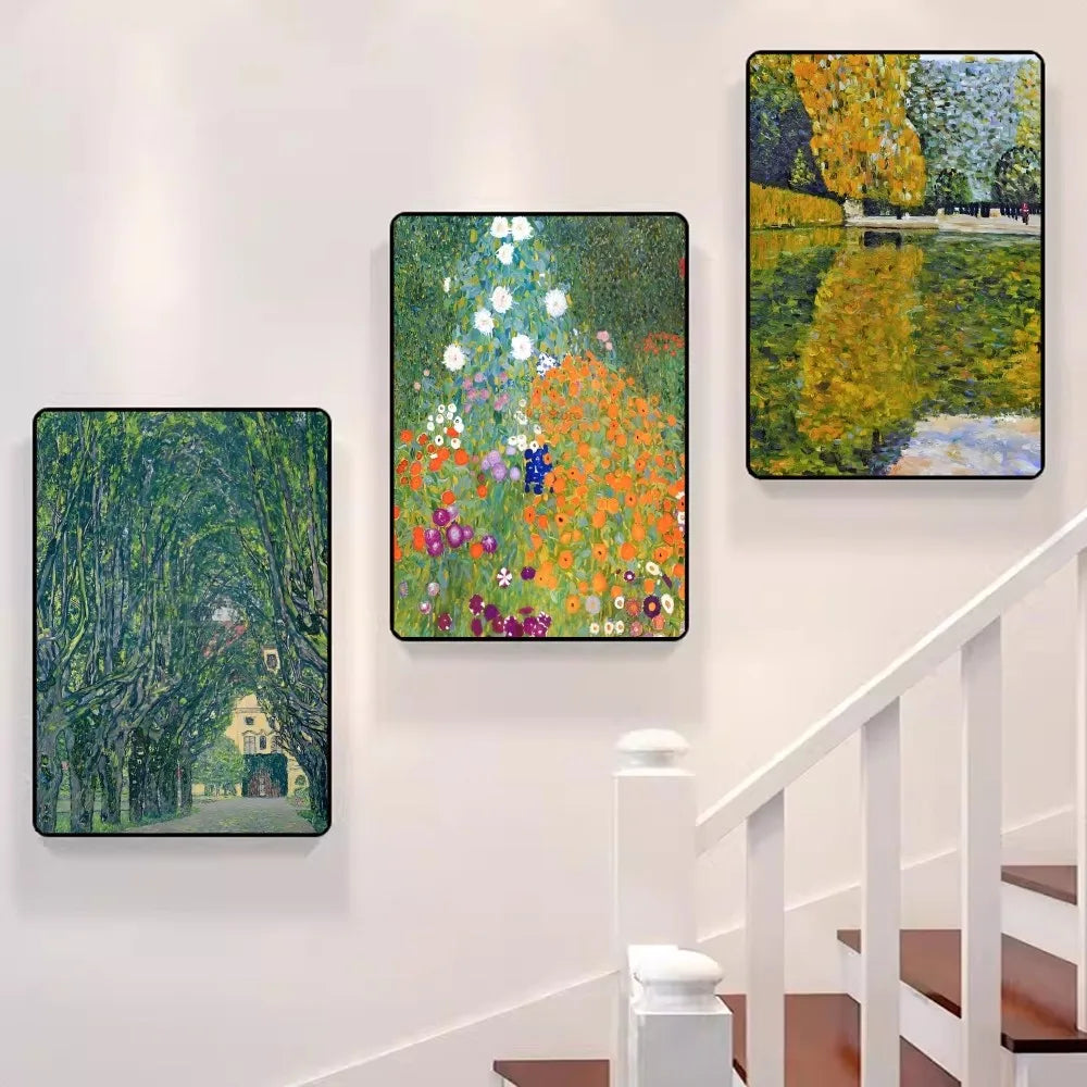 Klimt Symbolism Waterproof Sticker Poster