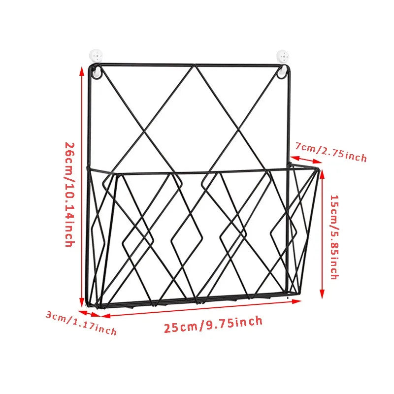 Modern Wall Mounted Magazine Rack