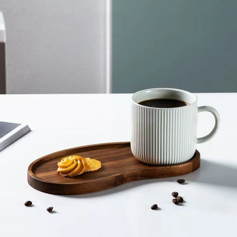 Wooden Platform Serving Tray