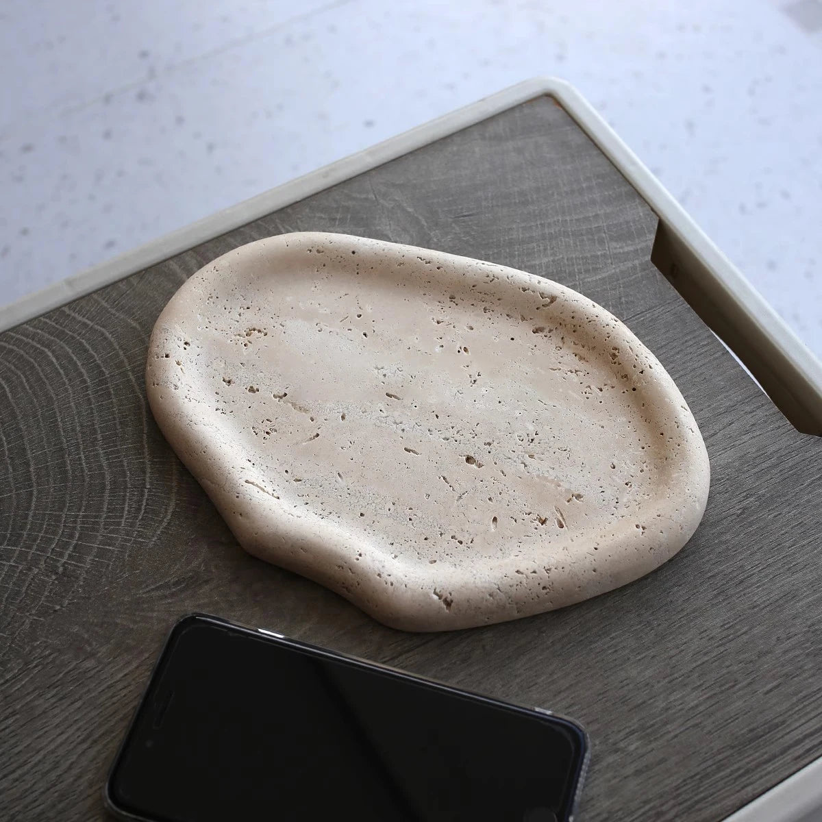 Marble Tray Jewelry Organizer