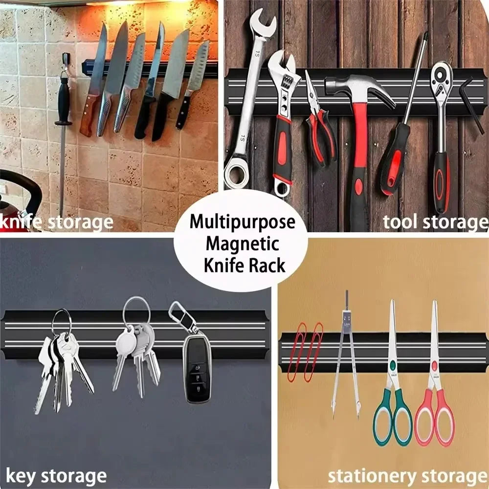 Powerful Magnetic Knife Holder Rack