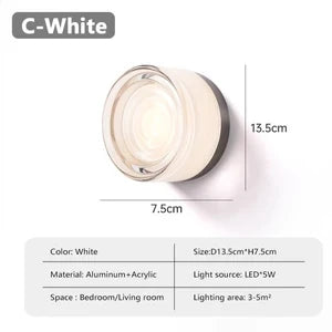 Bedroom LED Wall Lamp