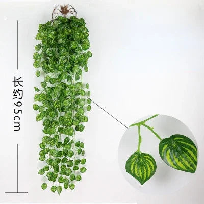 Artificial Eucalyptus and Bamboo Leaves