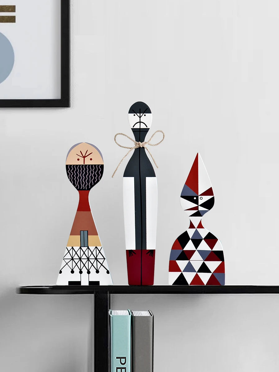 Enhance your living space with adorable handcrafted wood sculptures & figurines, perfect Kawaii accessories for any home decor.